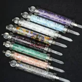 Крест -болотные ювелирные аксессуары красные каменные каменные камни желание бутылка бутылка скипетр ювелирные ювелирные украшения.