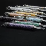 Крест -болотные ювелирные аксессуары красные каменные каменные камни желание бутылка бутылка скипетр ювелирные ювелирные украшения.