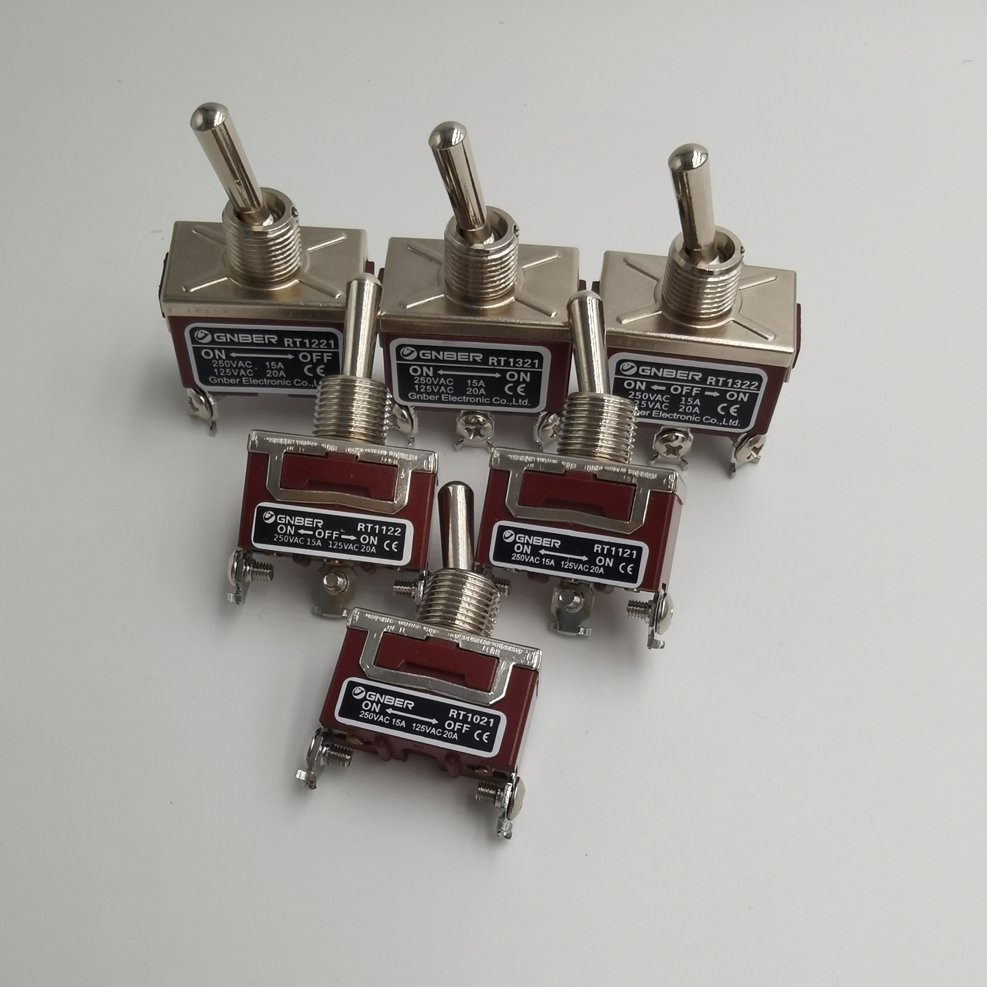 原产正品冈本纽子开关RT1021 2只脚2档 RT1021