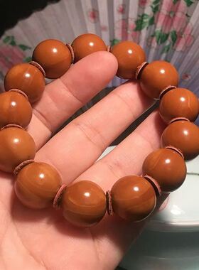 福利款 橄榄核手串正圆光珠橄榄核雕橄榄胡手链文玩素珠佛珠厂家