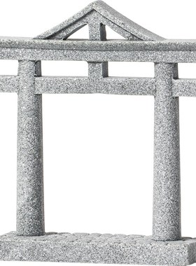 拍前询价创意仿真鸟居庭院摆设假B山盆栽微景观园艺沙盘鱼缸造议