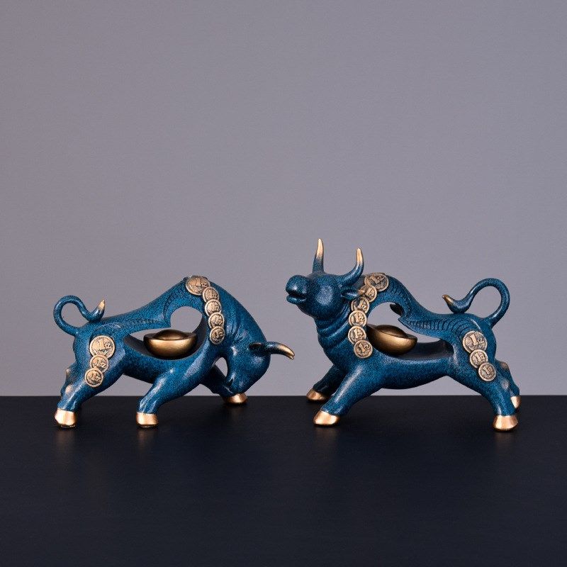 拍前询价益方厂家抬头牛牛气冲天红酒架O摆件客厅酒柜酒架议价