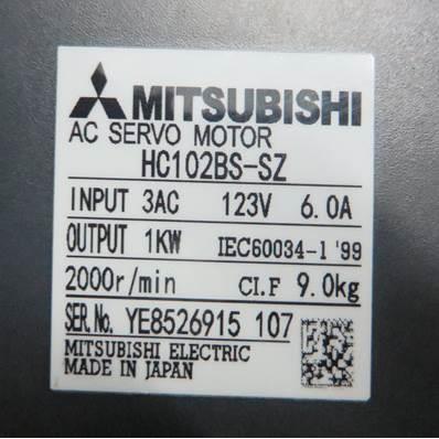 （议价）供应全新原装三菱伺服电机HC102BS-SZ