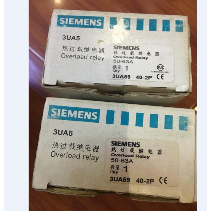 （议价）正品热继电器SIEMENS 3UA59 40-2P 50-63A 热过载继电器