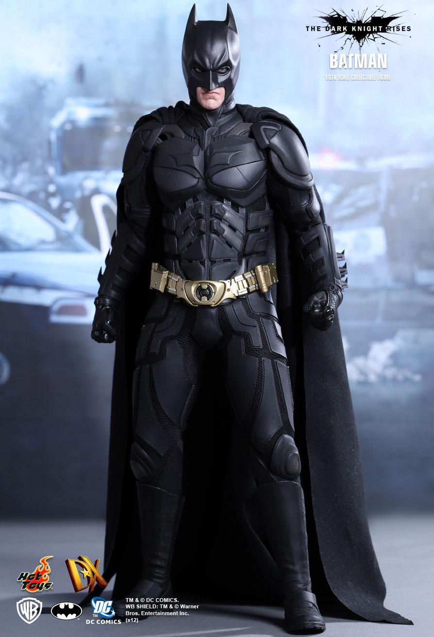 御宅手办HOTTOYS HT DX12 黑暗骑士崛起 蝙蝠侠 手办模型正版现货