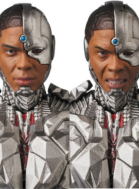 御宅手办正版MAFEX 钢骨 CYBORG 正义联盟 电子人 赛博格