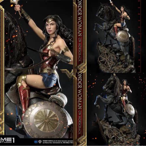 御宅神奇女侠雕像手办