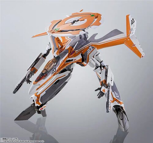 御宅手办万代 DX超合金超时空要塞VF31E 齐格弗里德 查克 预警机