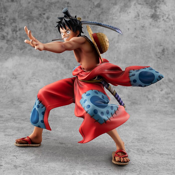 御宅手办正版现货  Megahouse MH POP 路飞太郎 和之国 航海王