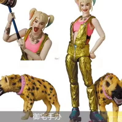御宅手办 MAFEX DC 猛禽小队 哈莉 工作服 小丑女正版