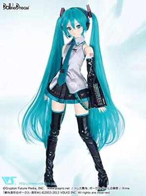 御宅手办 VOLKS DD 初音未来 MIKU 手办 人偶 可动 娃娃