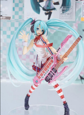 御宅手办 MaxF 初音未来 贞本义行原案 吉他GREATEST 正