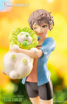 御宅手办大漫匠 AniMester dodowo蔬菜精灵 小彩与菜狗正版