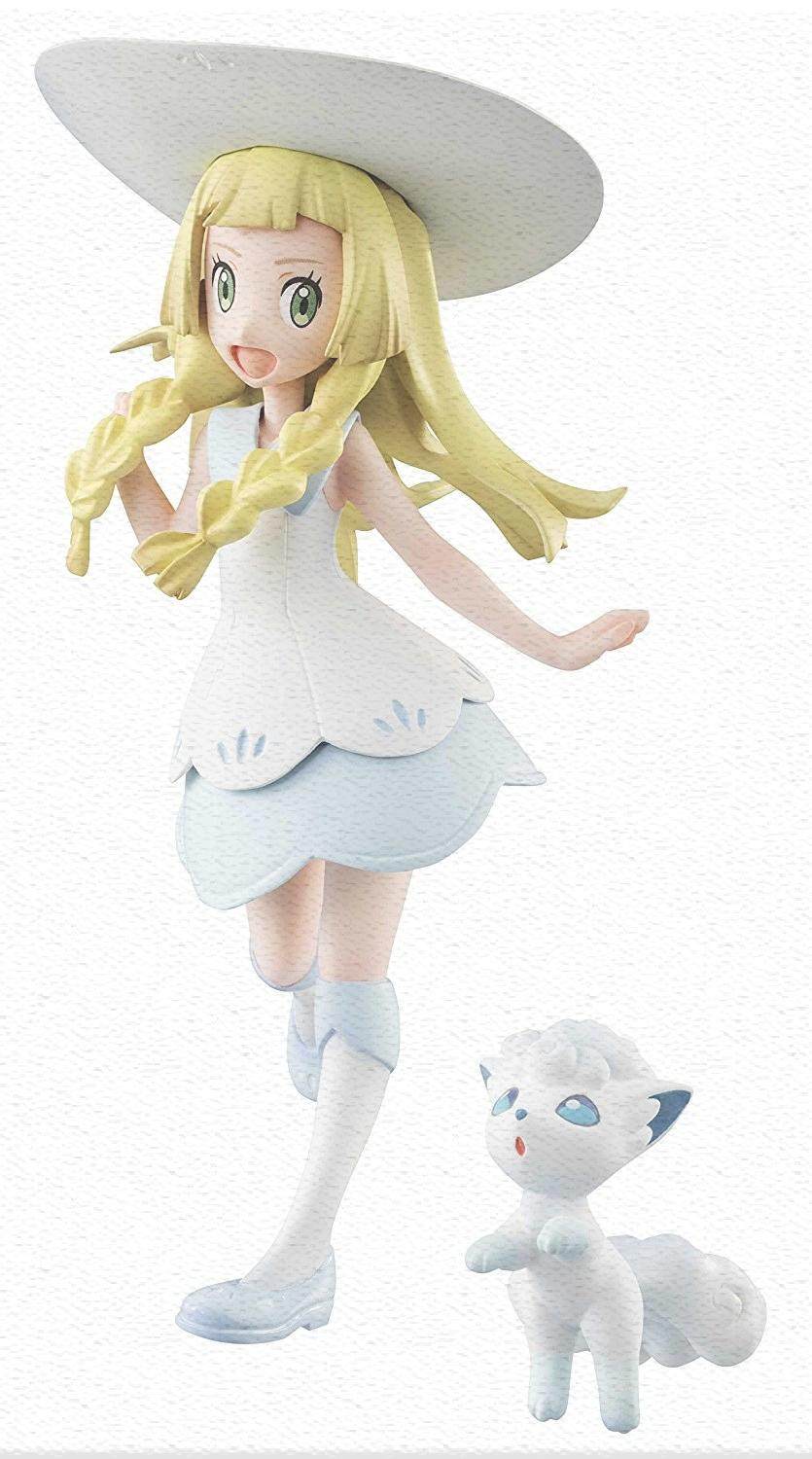 御宅手办megahouse gem口袋妖怪 精灵宝可梦 莉莉艾&六尾 阿罗拉