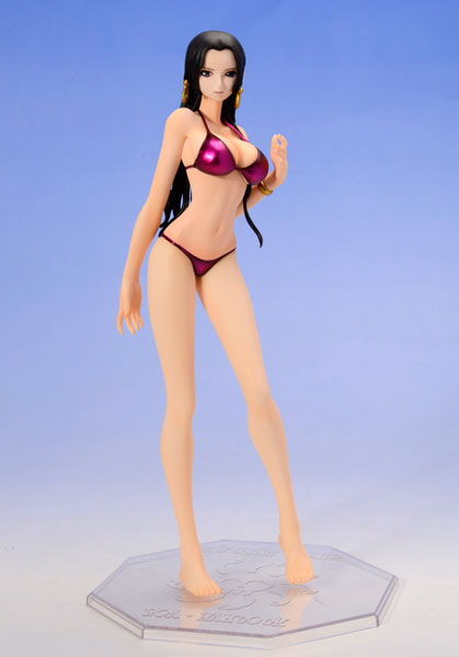 御宅手办 mh pop 汉库克 女帝 泳装紫色 航海王 海贼正版现货