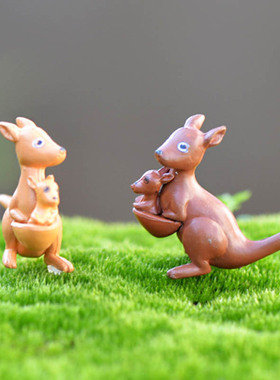 摄影生态瓶盆栽小公仔卡通动物