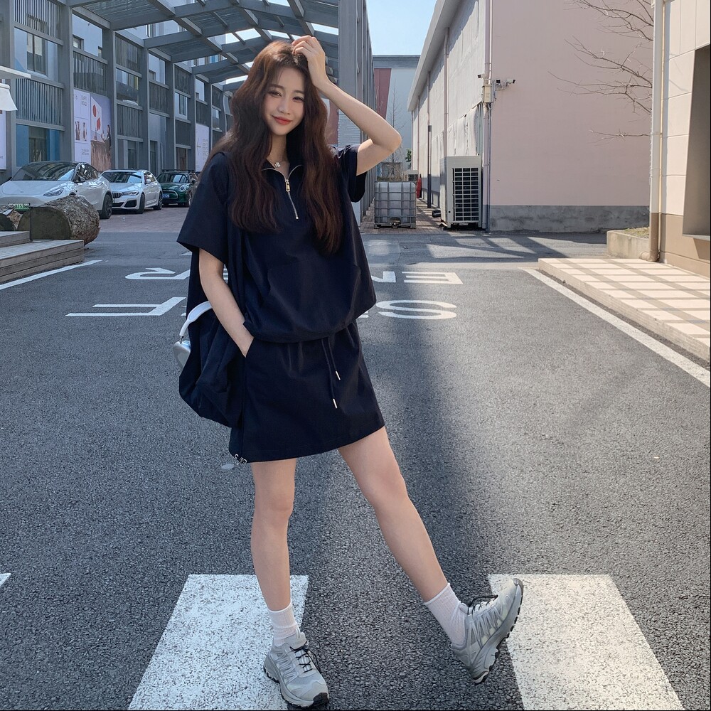 新款2D037-8823-P185-K278松弛感套装带包包,女装套装/套裙,2D037