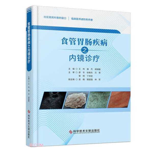 食管胃肠疾病之内镜诊疗 内窥镜应用食管疾病胃肠病诊疗 书籍 科学技术文献出版社