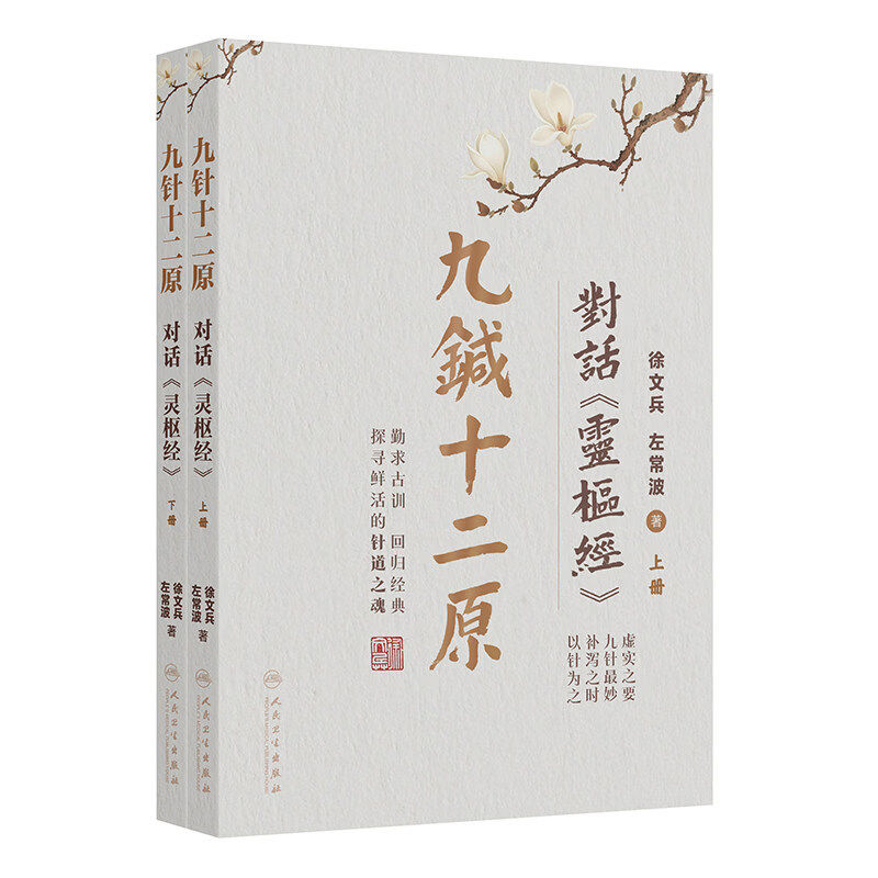 九针十二原 对话《灵枢经》（上下册）徐文兵 左常波 著 临床医学 学习中医的必读之书 9787117395052人民卫生出版社 全2册