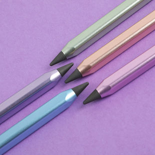 写不完的笔永远 永恒笔德国可擦金属铅笔无墨黑科技学生用 永久笔