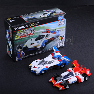 TOMY多美卡黑盒无限09阿斯拉达 智能方程式 救星骑士合金车模玩具
