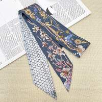 after Original mulberry silk silk scarves, hair bands, ribbons, small ribbons, neckerchiefs, versatile binding bags, silk scarves, suits thumbnail 3