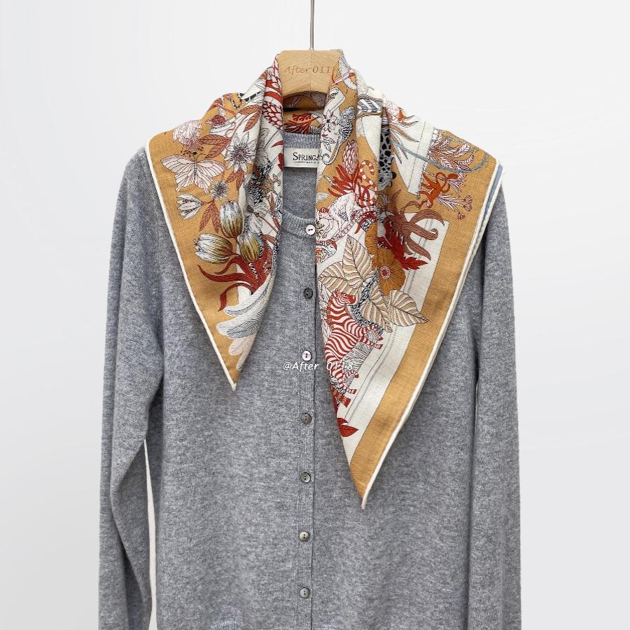 桑蚕丝真丝羊毛丝巾围巾方巾