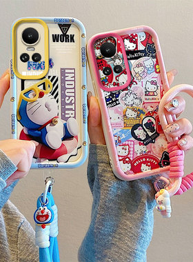 适用OPPO Reno10 5G海外版手机壳Reno10Pro 5G国际版气囊防摔CPH2525硅胶保护套CPH2531软个性创意卡通新款