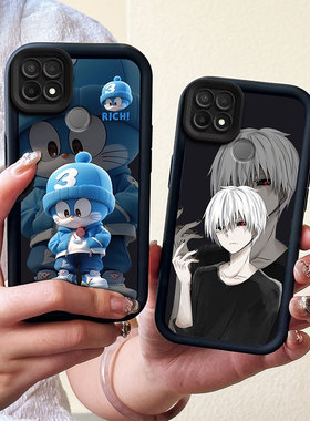 适用OPPO A15手机壳防摔A15S保护套CPH2185软CPH2179硅胶卡通个性创意可爱男女情侣新款