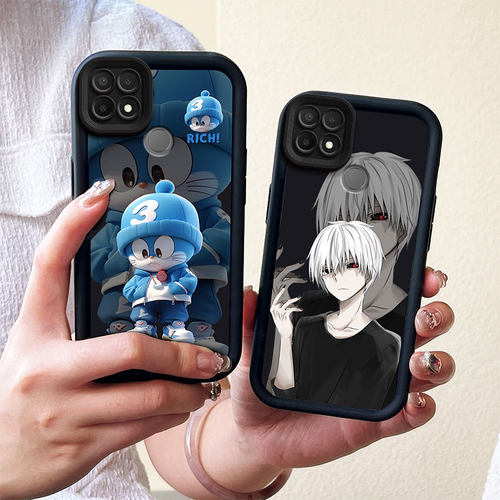 适用OPPO A15手机壳防摔A15S保护套CPH2185软CPH2179硅胶卡通个性创意可爱男女情侣新款