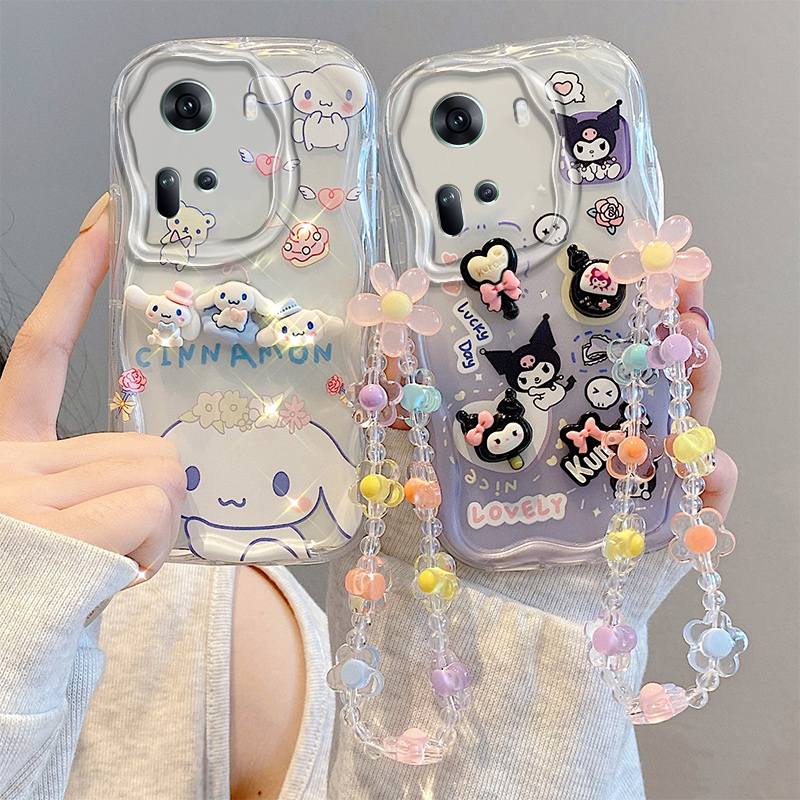 适用OPPO Reno11 5G海外版手机壳Reno11F国际版Reno10 5G气囊防摔软保护套Reno10Pro个性创意立体卡通可爱女