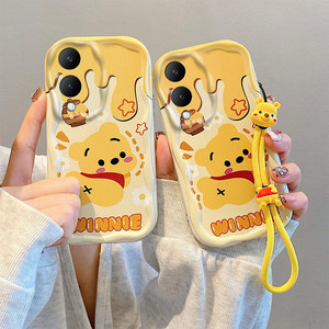 适用Vivo Y17S海外版手机壳Y02T防摔Y16国际版Y02保护套硅胶Y02S软个性创意Y15S卡通Y15A可爱女款