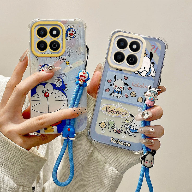 适用Honor X7D海外版荣耀X7D 5G手机壳LGN-NX1气囊防摔硅胶保护套软个性创意卡通男女情侣可爱新款