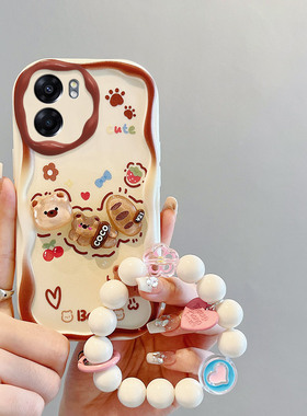 适用OPPO A77 5G海外版手机壳气囊防摔透明软全包边CPH2339保护套国际版芝士立体卡通可爱女新款