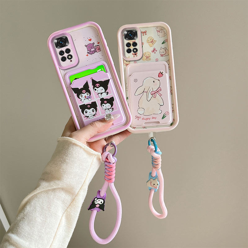 适用红米Note12 4G海外版手机壳Redmi Note11S 4G可插卡Note11 4G国际版防摔软保护套个性创意卡包男女新款