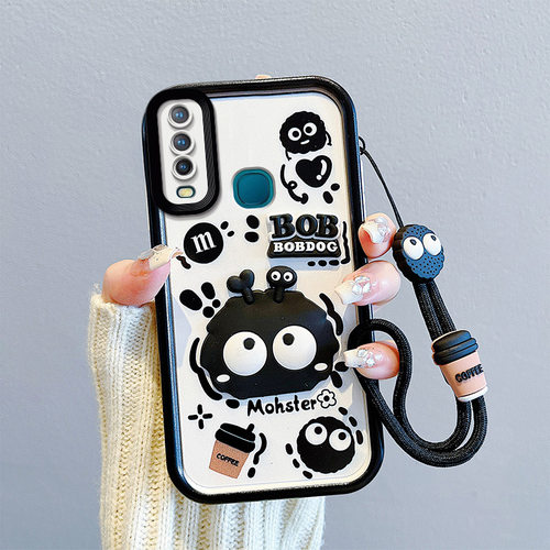 适用VIVO1904手机壳防摔保护套国际版硅胶软个性创意立体卡通可爱情侣男女新款