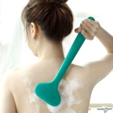 Артефакт для ванны купание, купание, спина, спина, женщина, потирая полотенце длинные мягкие волосы, не просите кого -нибудь почистить в тело