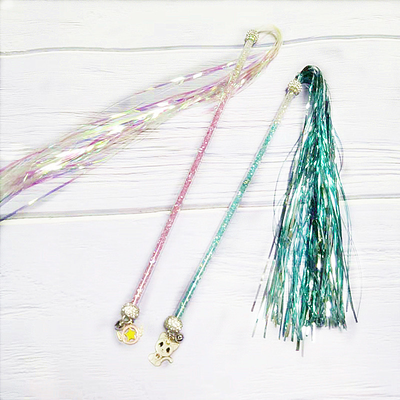 猫咪玩具用品逗猫棒diy材料手工自制美少女小樱仙女棒响纸斗猫棒