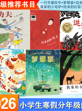 现货 百班千人2026年寒假四年级 全6册 仰望星空的少年 偷云朵的人 叮当响的银铃铛 秘密花园 浮桥边的汤木 在星星的背面漫步