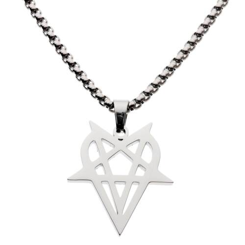 Destroy Lonely Heartagram HIP HOP Rapper necklace 项链