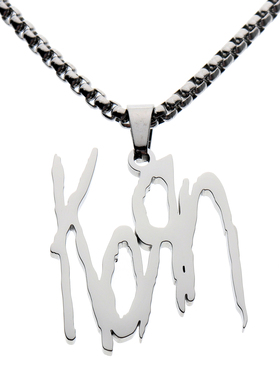 Korn Heavy Metal Band Pendant Chain Necklace 项链