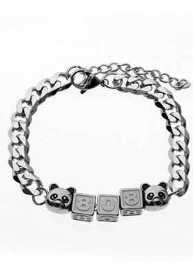 Kanye West 808 Graduation Bear Dropout Bracelet 手链