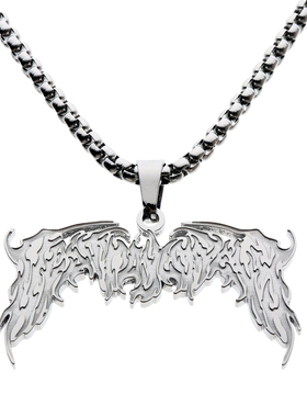 Destroy Lonely LOGO Hip Hop Rap Pendant Chain Necklace项链