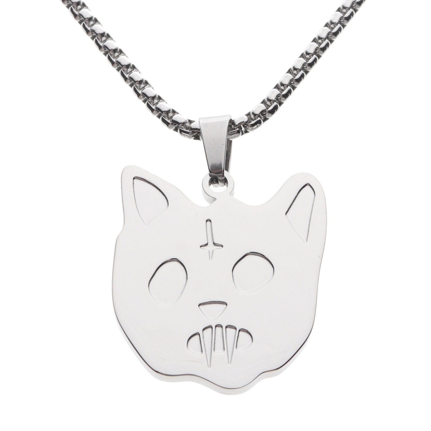 Tyler The Creator Golf Wang necklace 猫嘻哈个性吊坠项链