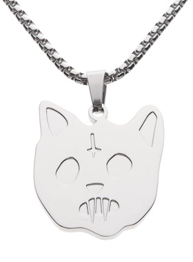 Tyler The Creator Golf Wang necklace 猫嘻哈个性吊坠项链