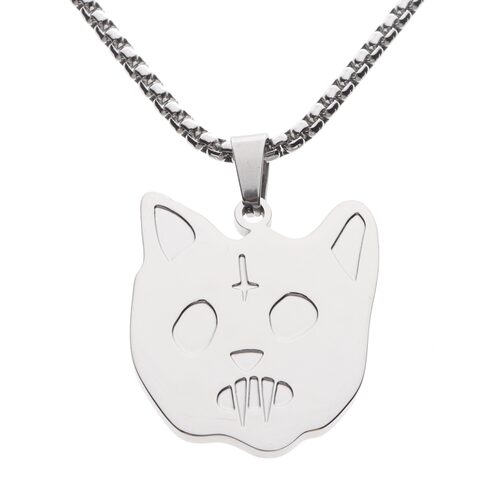 Tyler The Creator Golf Wang necklace 猫嘻哈个性吊坠项链
