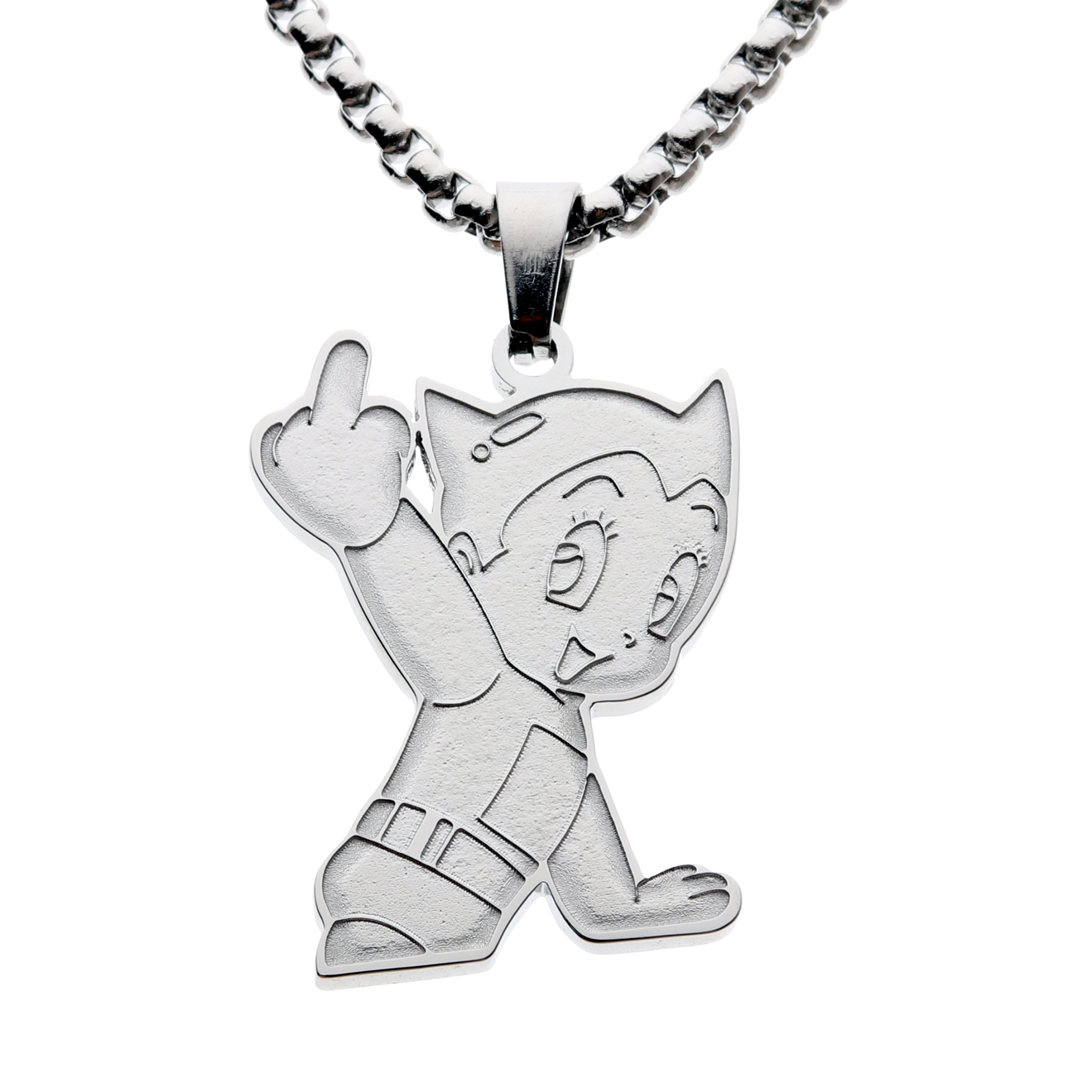 Astro Boy Pendant Chain Necklace 项链