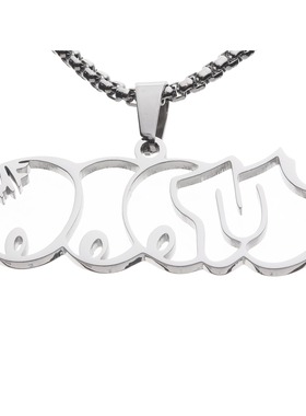 吊坠项链欧美潮牌男女嘻哈个性