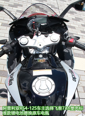 阿普利亚Stx125电瓶CR150咖啡150 Cafe125帕加尼150摩托车锂电池