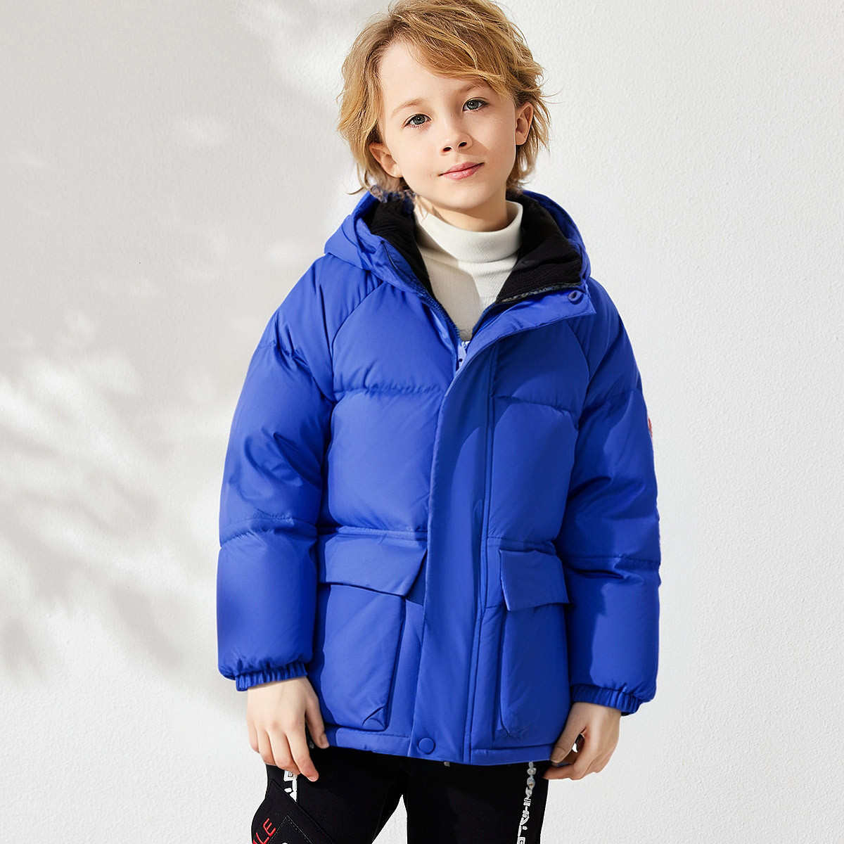 男童羽绒服秋冬季儿童拜年服24年冬款小童保暖鸭绒厚款羽绒服